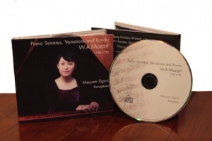Mozart cd Mayumi Eguro {alt_text}