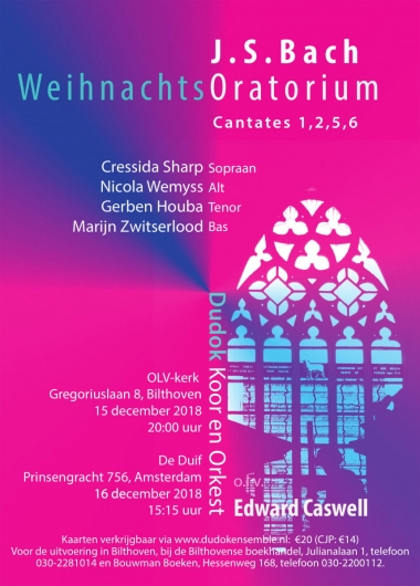 J.S. Bach | Weihnachts Oratorium | 16 dec 2018 {alt_text}